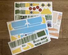 1/24 Fokker DR.I Triplane Ltn. Lothar von Richthofen scheme A