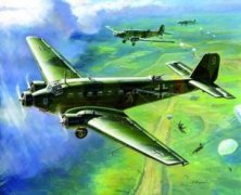 Zvezda Junkers Ju-52/3m 1/200 Zvezda Junkers Ju-52/3m 1/200