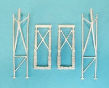 1/48 Dornier Do 215B-4 Landing Gear (for ICM)
