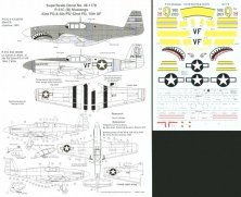 1/48 North American P-51C Mustangs, 23FG, 5FS/52FG