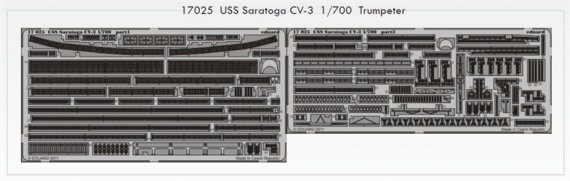1/700 USS Saratoga CV-3