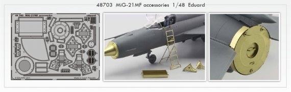 1/48 MiG-21MF accessories (EDU)