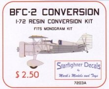 1/72 Curtiss BFC-2 Conversion for Monogram F11C-2