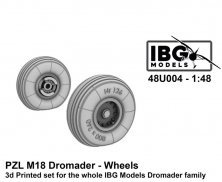 IBG 1/48 PZL M18 Dromader - Roues