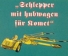 1/48 Schleup-Schlepper Messerschmitt Me-163B tow tractor