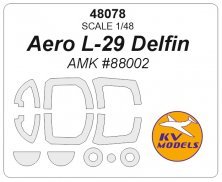 1/48 Aero L-29 Delfin + wheels masks