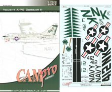 CAM PRO 1/32 LTV A-7E Corsair VA-27 USS Enterprise