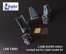 Set cockpit J-22M Super Orao 1/72 Litaki - 3D + PE