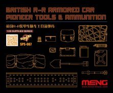 1/35 British R-R Armored Car Pioneer Tool Resin