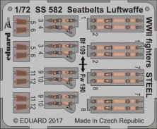 1/72 Seatbelts Luftwaffe WWII fighters STEEL kits