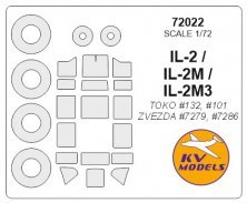 1/72 Ilyushin IL-2 + wheels masks