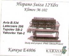 1/48 Hispano Suiza 12Ydrs/Klimov M-102
