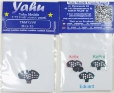 1/72 Mikoyan MiG-15 Coloured photoetched instrument panels