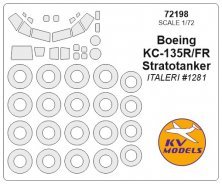 1/72 Boeing KC-135R/FR Stratotanker + wheels masks