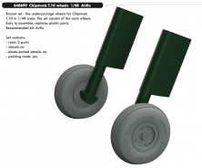 Brassin 1/48 Chipmunk T.10 wheels
