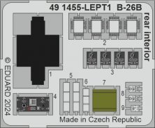 1/48 SET B-26B rear interior for ICM