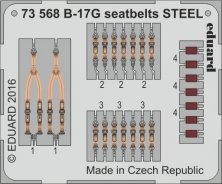 SET B-17G seatbelts STEEL
