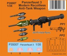 1/35 Panzerfaust 3 Modern Recoilless Anti-Tank Weapon