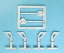 1/144 Boeing B-52H USAF Landing Gear (for Minicraft kits)