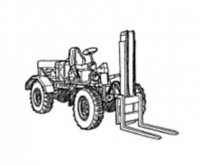 1/72 Raf Eager Beaver fork-lift truck