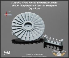 1/48 McDonnell-Douglas AV-8B Harrier compressor blades