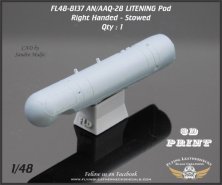 1/48 AN/AAQ-28 Litening Pod Right, Stowed