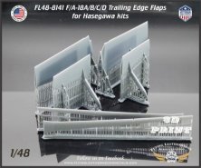 1/48 McDonnell-Douglas F/A-18 legacy Hornet Trailing edge Flaps