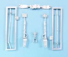 1/48 Macchi C.200 Saetta/Serie Metal Landing Gear for Tamiya