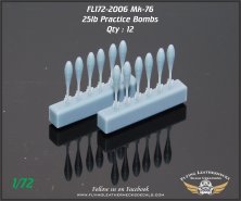 1/72 Mk-76 25lb Practice Bombs