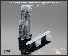 1/48 Pmbr practice multiple bomb rack Unloaded 2