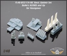 1/48 F/A-18C Hornet Basic Cockpit Update for Hasegawa