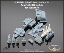 1/48 F/A-18D Basic Cockpit Updatefor Hasegawa