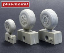 1/48 B-26 Marauder wheels late groved