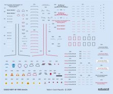 1/32 Decal Bf 109G stencils for Revell/for Hasegawa