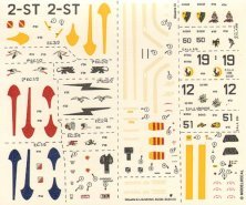 Modeldecal 1/72 Franz�sische Luftwaffe Ouragan T-28A Alouette
