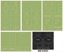 1/24 Supermarine Spitfire Mk.VIII mask for Airfix