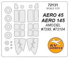 1/72 Aero 45, Aero 145 + wheels masks