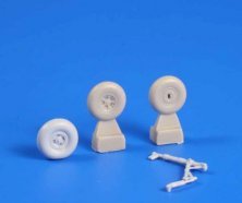 1/72 Hurricane Mk.I Fabric Wing  5-spoke wheels