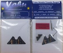 1/48 PZL P.11C	 high quality, colour printed, etched cockpit