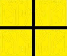 Mask 1/48 B-17G antiglare panels BO & DL product
