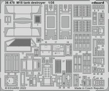 1/35 SET M18 tank destroyer
