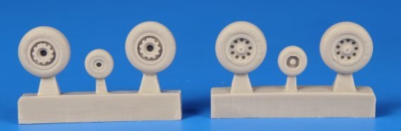 1/72 Dassault Mirage F.1CE/CH F.1CG Wheels set