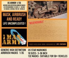 US Stars 3 36inch 1/35 Generic