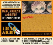 German Wehrmacht div. Emblems 1/35 Generic