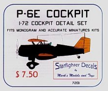1/72 Boeing P-6E cockpit set for Accurate Miniatures and Monogra 1/72 Boeing P-6E cockpit set for Accurate Miniatures and Monogra