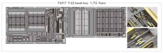 1/72 F-22 bomb bay