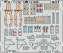 SET Mirage F.1B seatbelts (KITTYH)