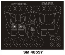 1/48 Mil Mi-4 paint masks