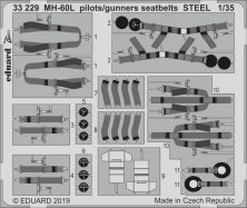 1/35 MH-60L pilots/gunners seatb.STEEL