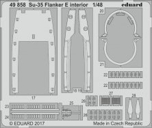 SET Su-35 Flanker E interior